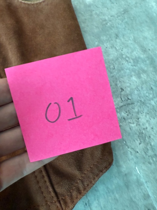 Vintage Suede Western Vest Womens M Tan country festival boho Stagecoach - Picture 4 of 4